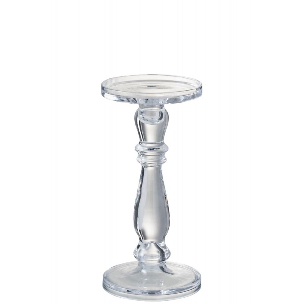 Chandelier en verre transparent 13x13x27.5 cm