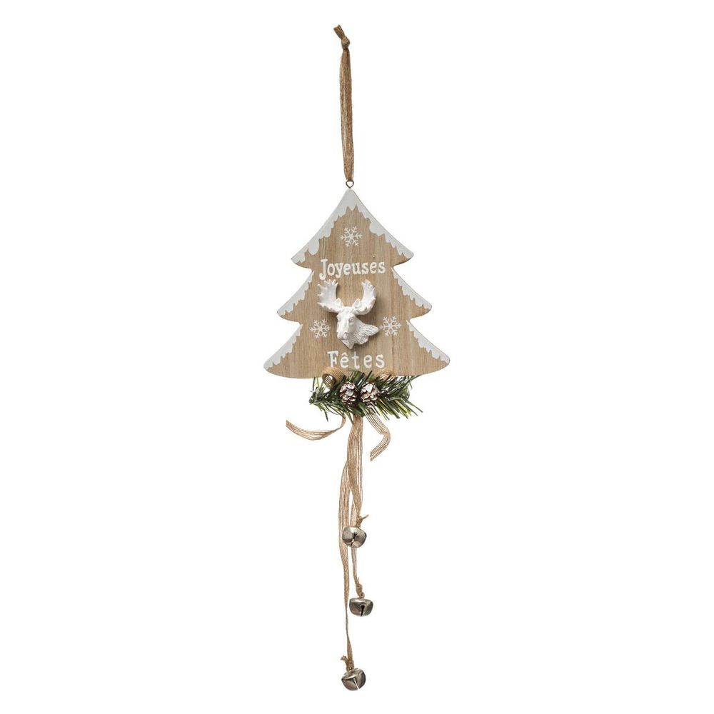 Sujet de noël renne cloche