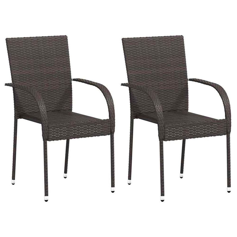 CHAISES EMPILABLES D EXTERIE 3-(867854)