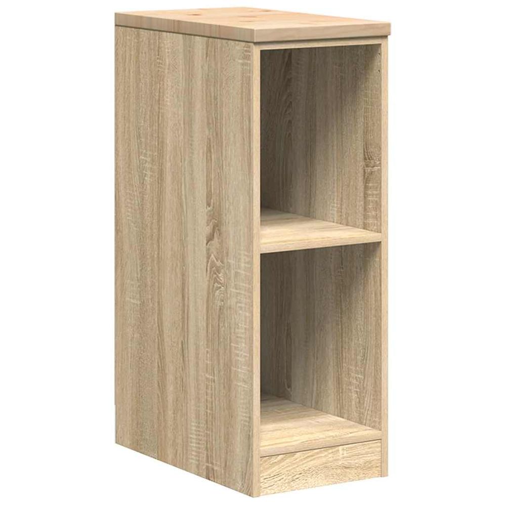 Armoire de rangement de garage chêne sonoma 30x51x85cm bois pin