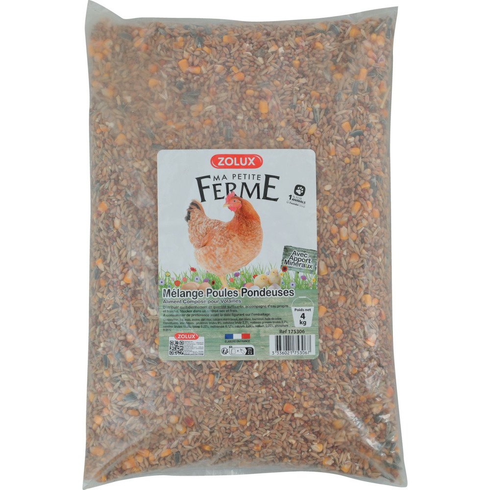 Mélange pour poules pondeuses 4 kgs