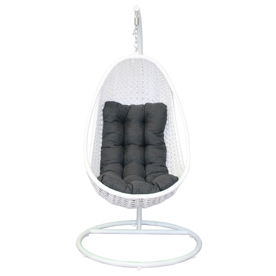 Fauteuil suspendu relaxant et amusant sens-line - blanc
