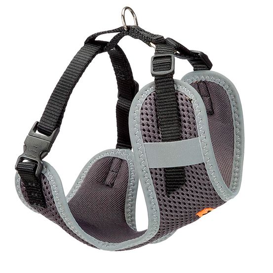 Ferplast harnais chien petite taille nikita xs, harnais pour chat respirant, rembourré et ajustable, facile à porter, bords