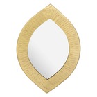 Miroir "romy" - métal - 18x18 cm
