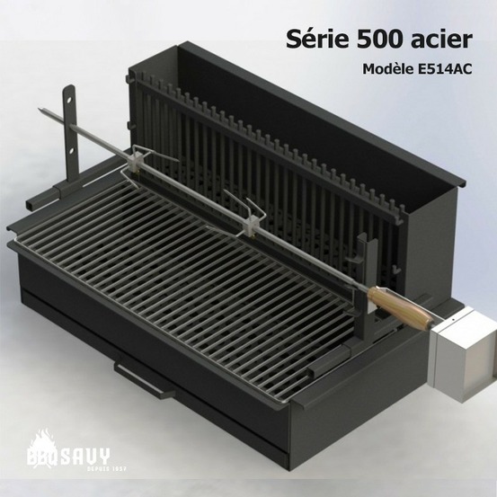 Barbecue acier