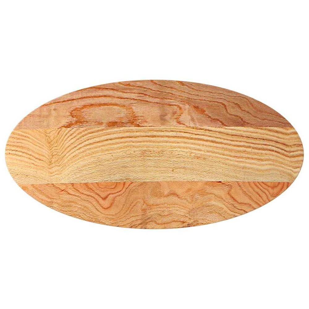 Dessus de table 100x50x4 cm bois de chêne massif ovale