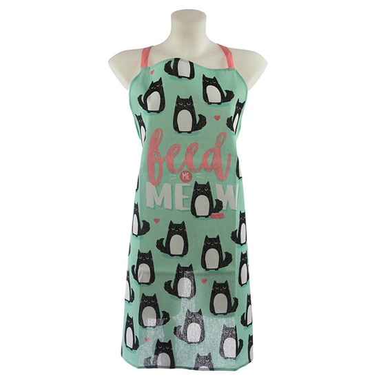 Tablier feline chat