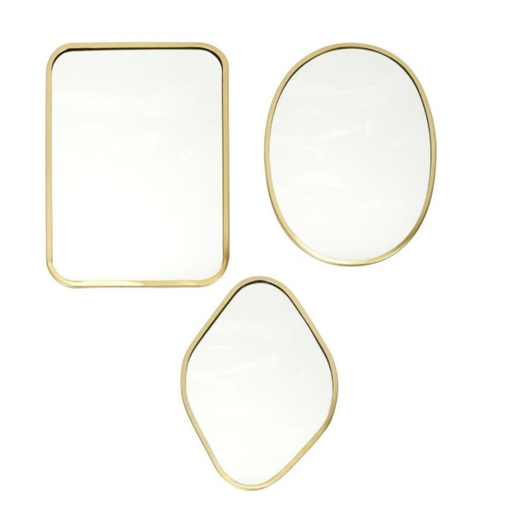Lot de 3 miroirs 