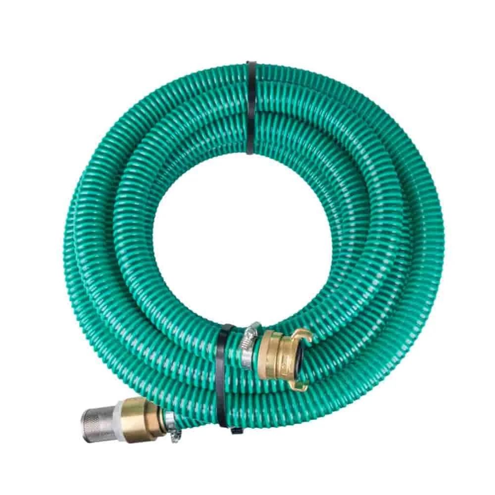 Tuyau d'aspiration pvc 1 pouce, 7m, avec clapet de pied et crépine