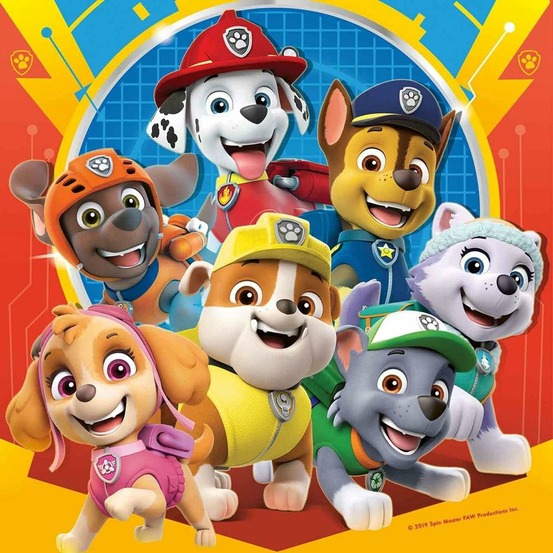 Puzzle pat'patrouille 3x49 pcs