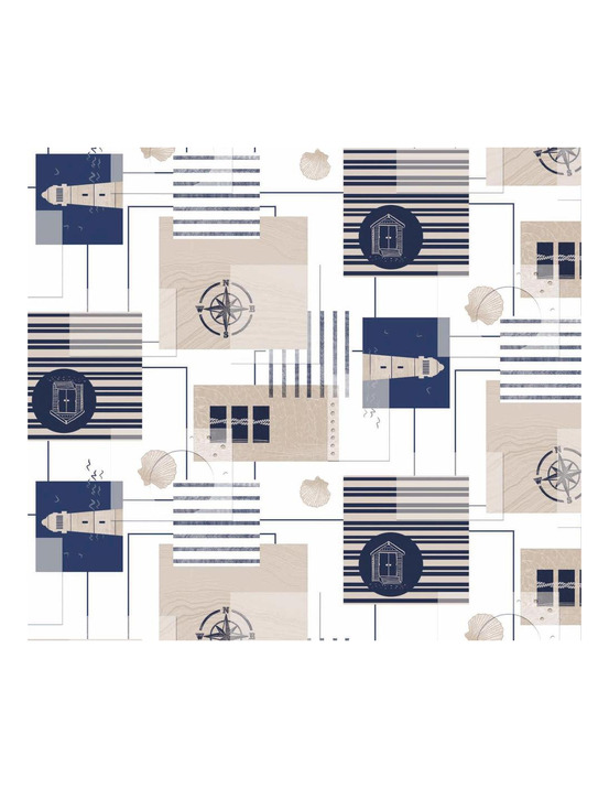 Toile cirée déco guia 140cm x 20m - access deco