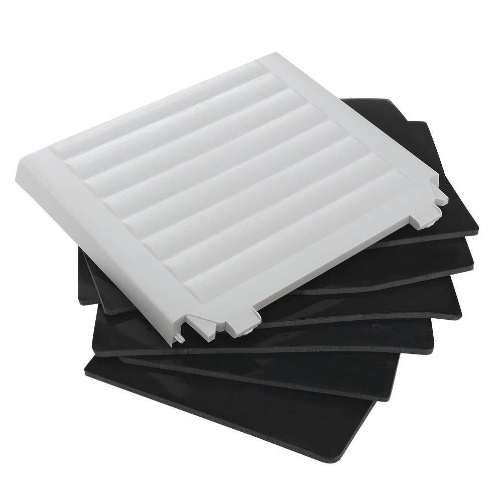 Ferplast kit de 6 panneaux isolants pour niches pour chiens dogvilla 90, kit d'isolation pour niches chiens, panneaux isolants