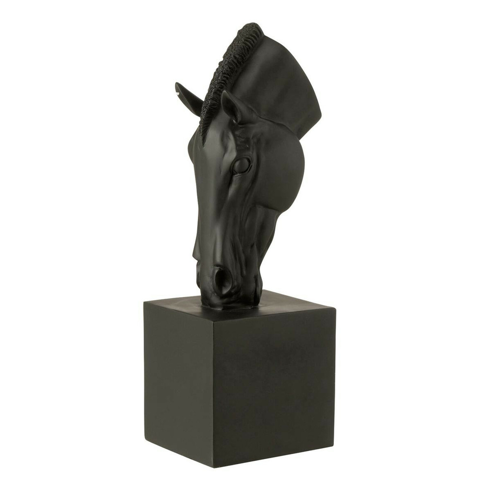 Tête de cheval sur socle 