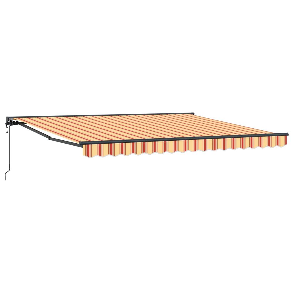 Cadre d'auvent multicolore 400 × 300 cm