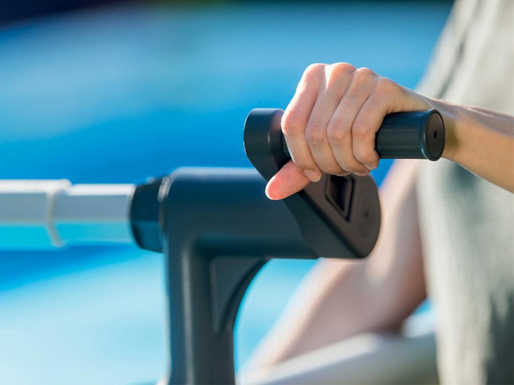 Enrouleur + bâche à bulles pour piscine tubulaire rectangulaire 5,49 x 2,74 m