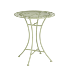 Mica decorations - table de bistrot de jardin vert clair d60