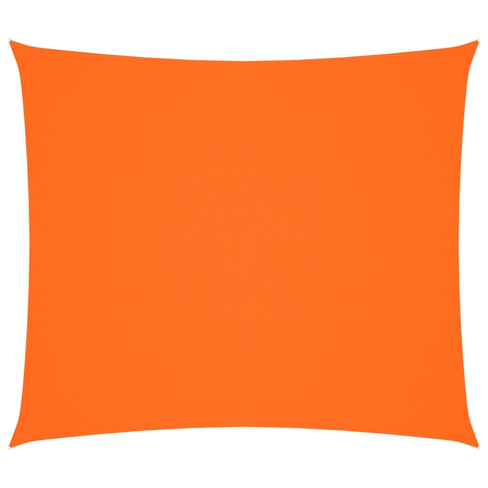 Voile de parasol tissu oxford rectangulaire 2,5x3 m orange