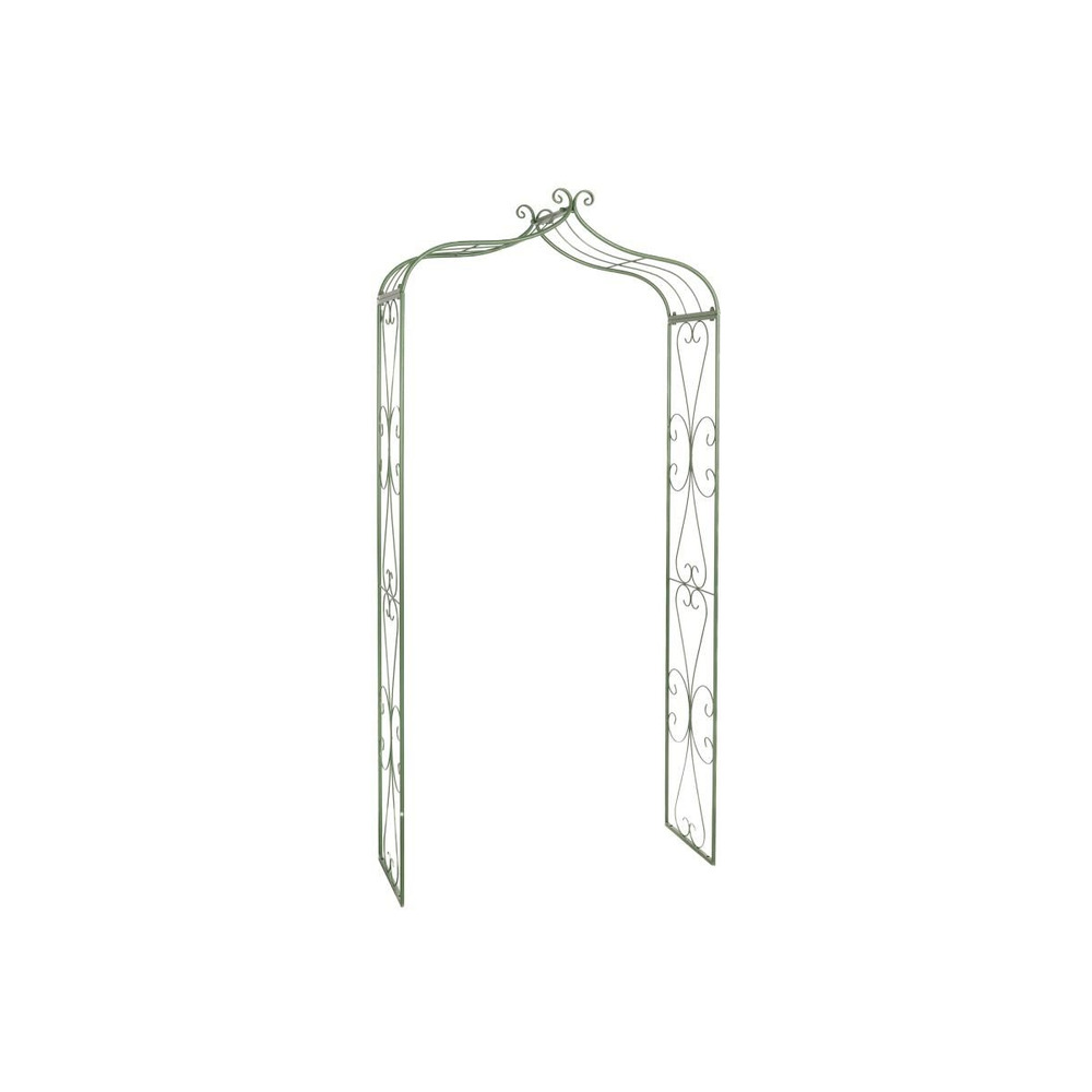 Arche en métal vert