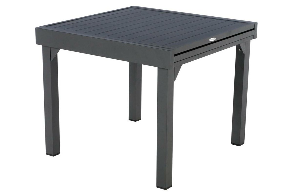 Table de jardin extensible piazza graphite