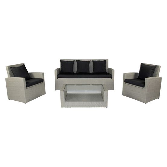 SALON DE JARDIN AVEC COFFRE-(739185)