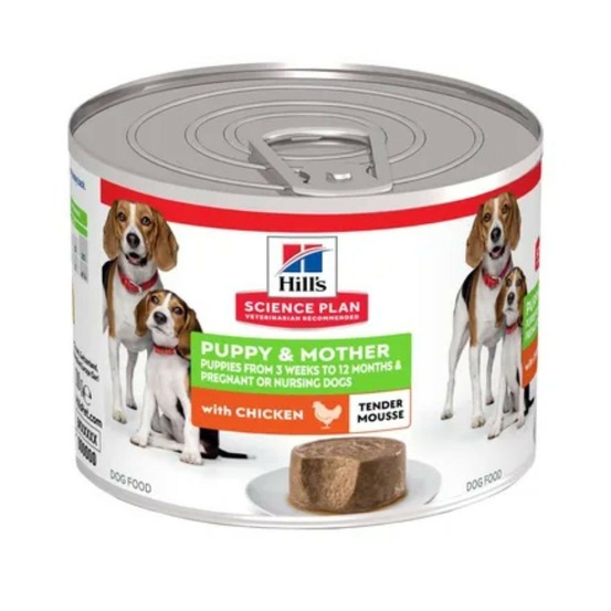 Science plan chien - chiot et mother mousse - 12*200g 12*200 g
