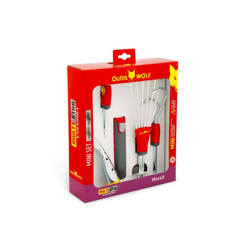 Mini-set balcons et terrasses multi-star outils wolf - bt52