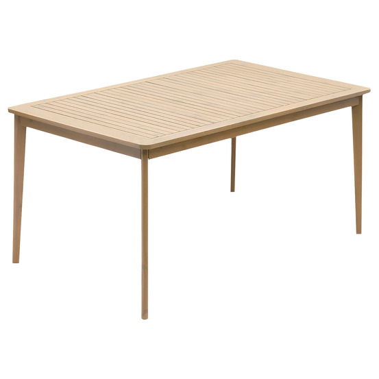 Table rectangulaire 160cm en acacia similan