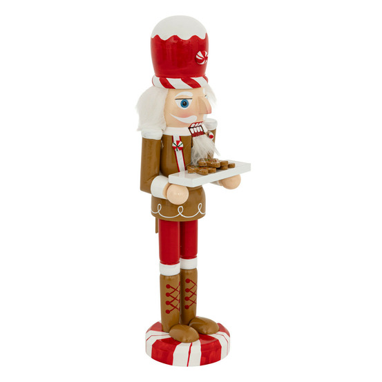 Déco de noël casse-noisette pain d'épice h 25 cm