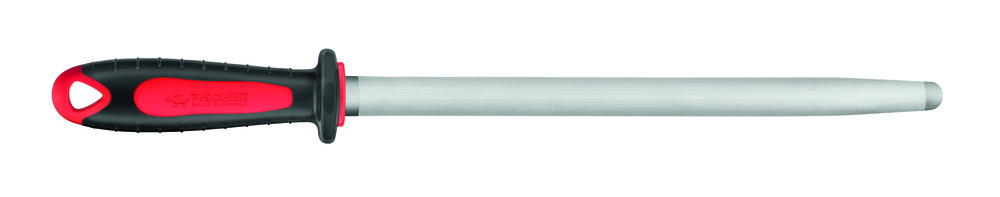 Fusil bouchermeche ovale, manche rouge bi-matiere - l2g