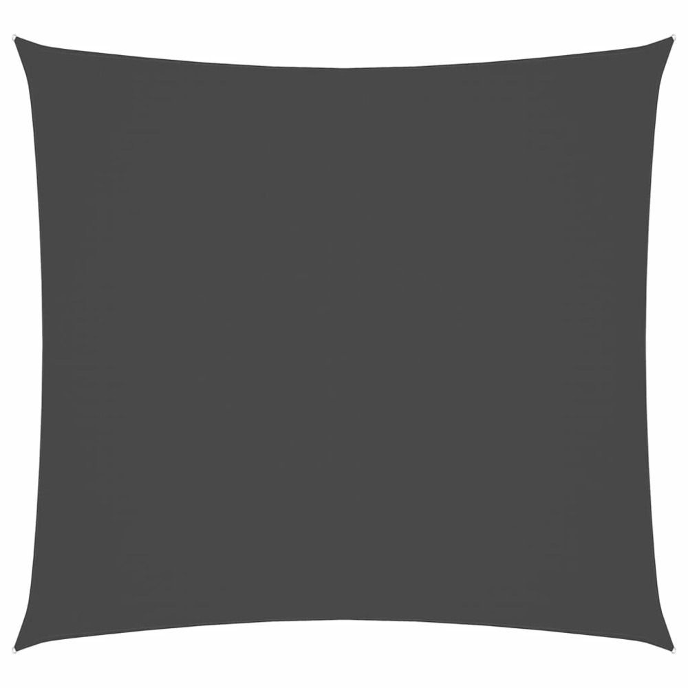 Voile de parasol tissu oxford rectangulaire 2,5x3 m anthracite
