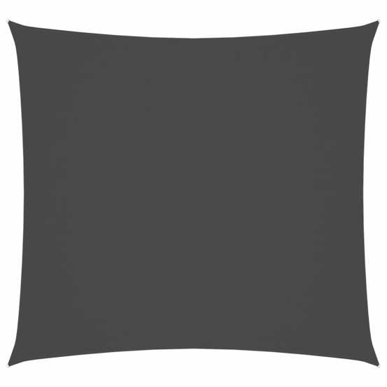 Voile de parasol tissu oxford rectangulaire 2,5x3 m anthracite