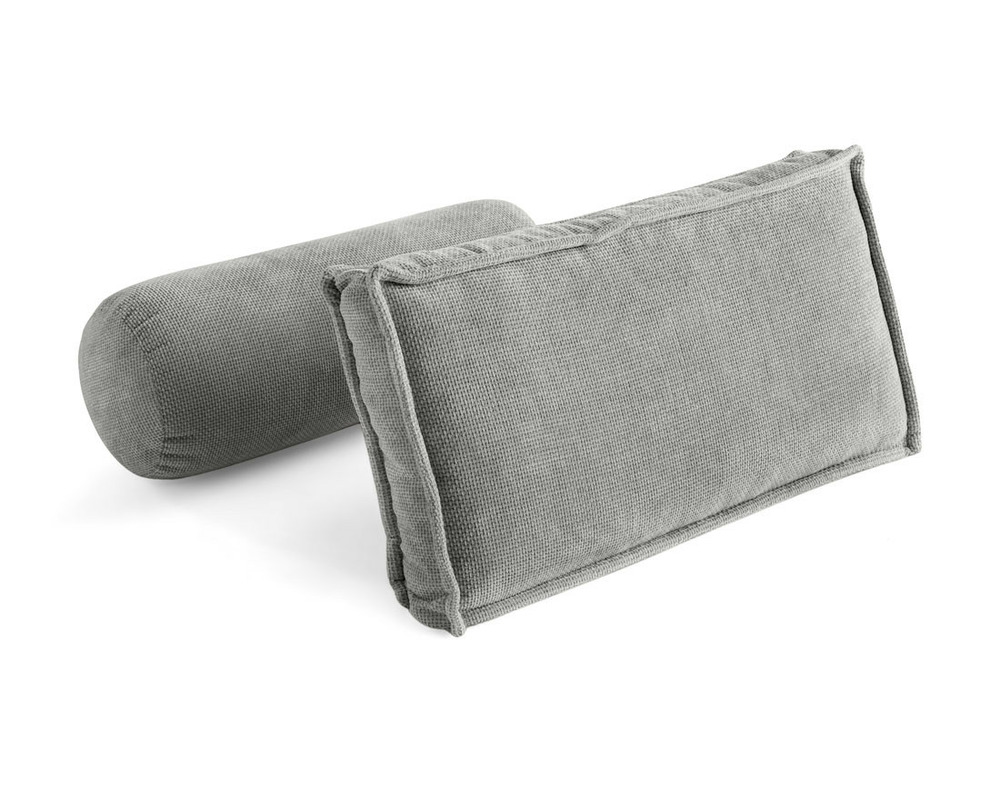 Marisol - lot de deux coussins de dossier - velours texturé