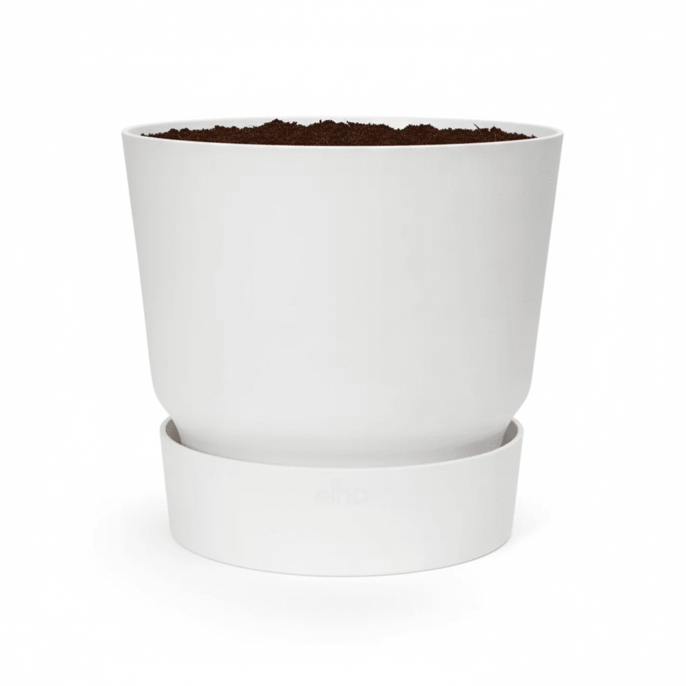 Pot elho greenville blanc 30 cm