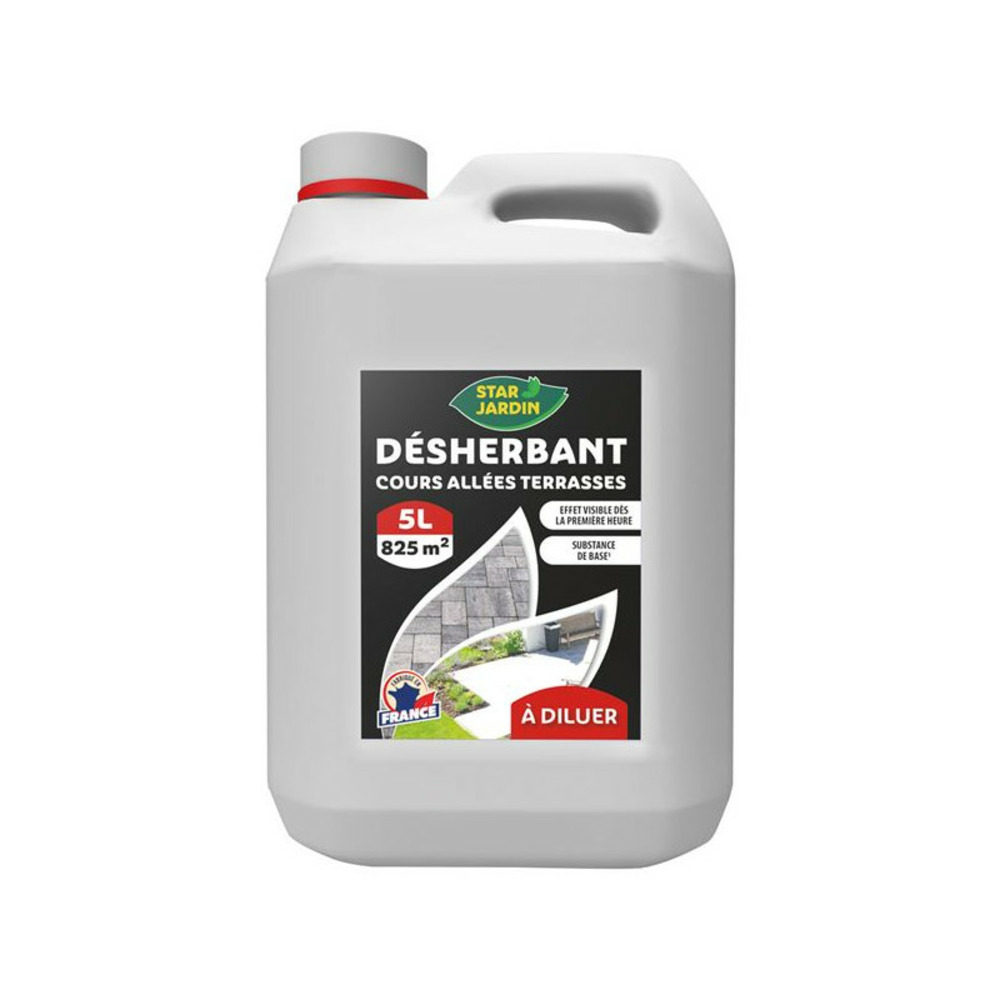 Desherbant cours allees terras. 5l /nc star jardin - vinc5