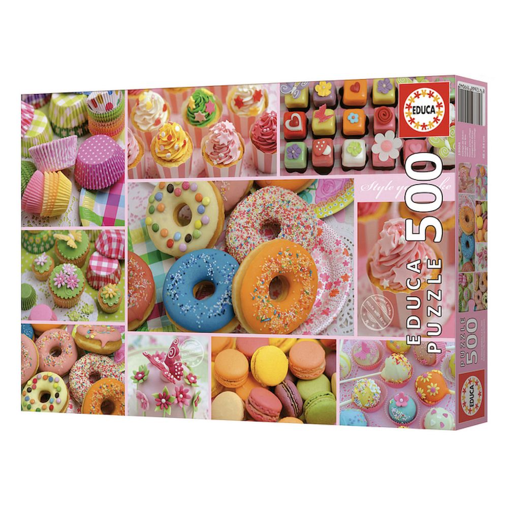 Puzzle sweet party - 500 pcs - educa borras