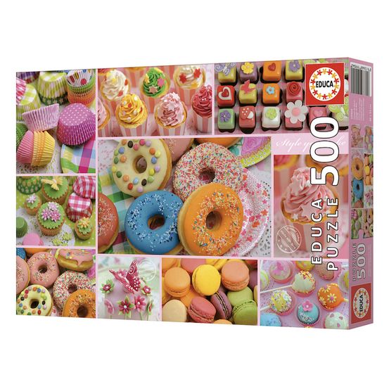 Puzzle sweet party - 500 pcs - educa borras