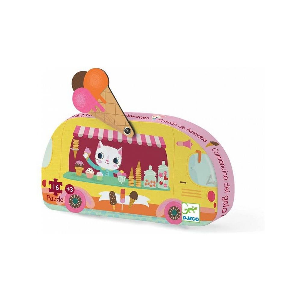Puzzle le glacier 16pieces djeco