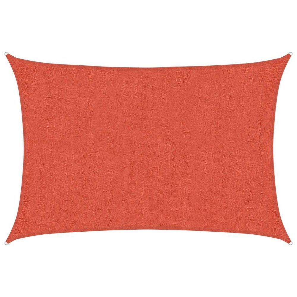 Voile d'ombrage 160 g/m² terre cuite 2x3 m pehd