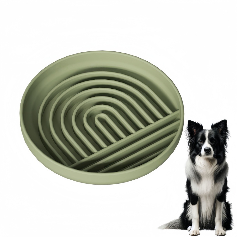 Gamelle anti - glouton pour chien 19×19×3.8cm