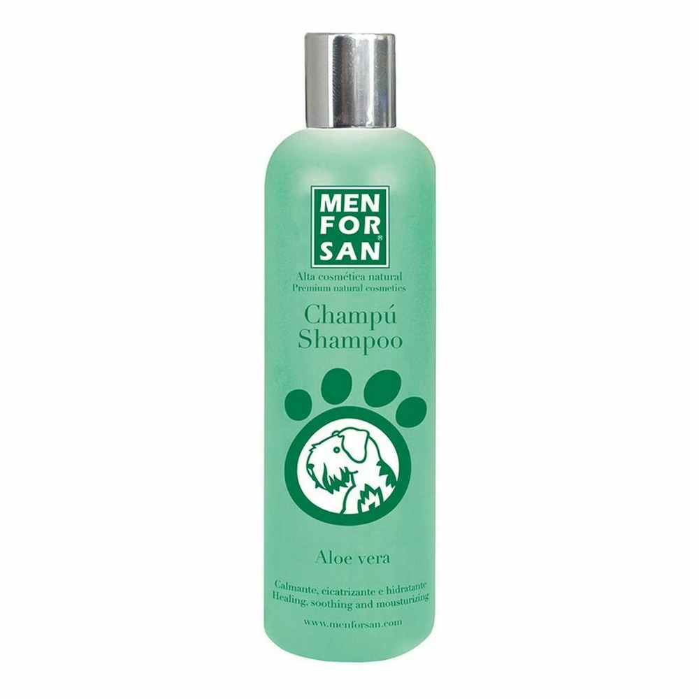 Shampoing pour animaux de compagnie menforsan chien aloe vera 300 ml
