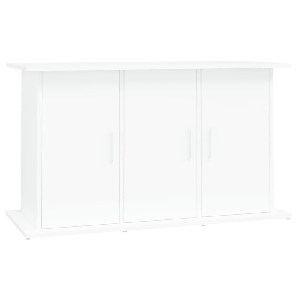 Support pour aquarium blanc 101x41x58 cm bois d'ingénierie