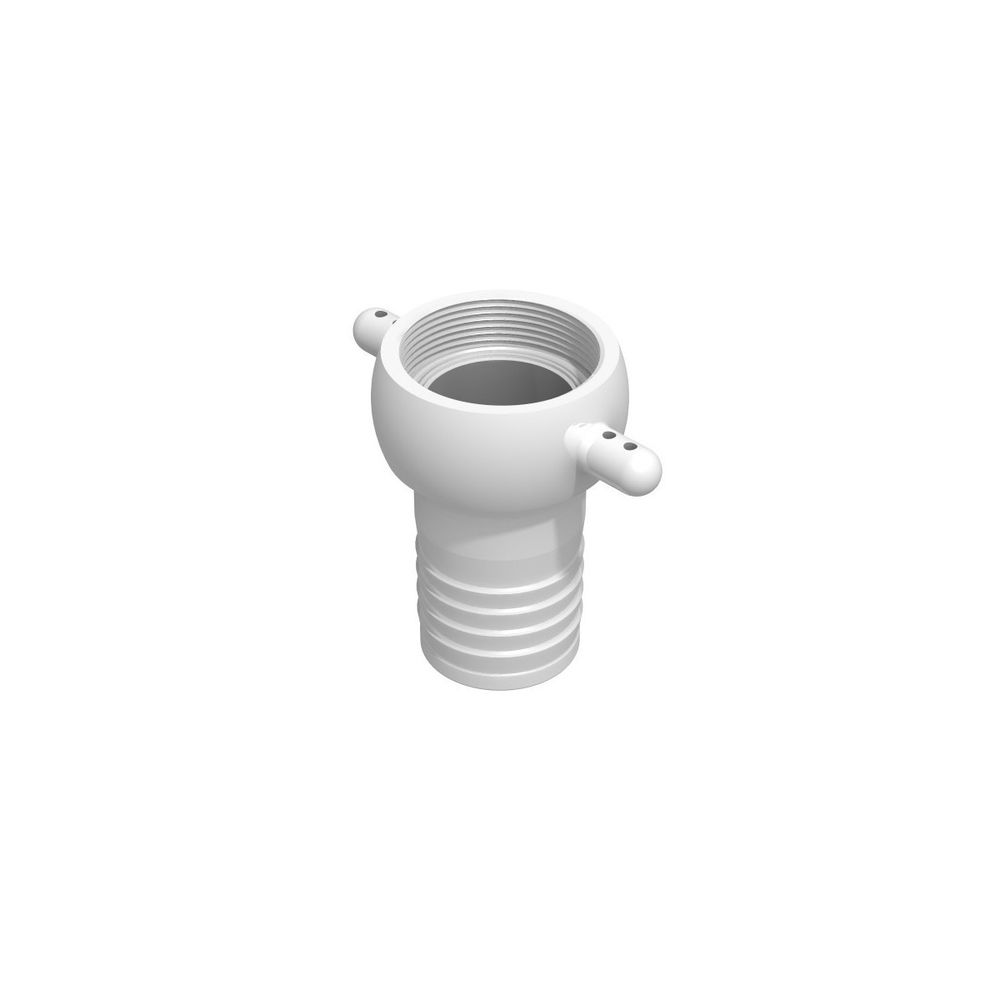 Raccord cranté femelle 2'' bsp - male cannelé droit 50mm