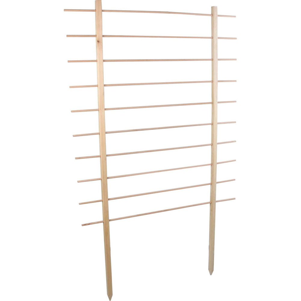 Support en bois de pin pour plantes treilli 100 x 170 cm