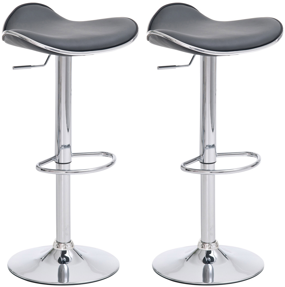 Lot de 2 tabourets de bar shanghai c
