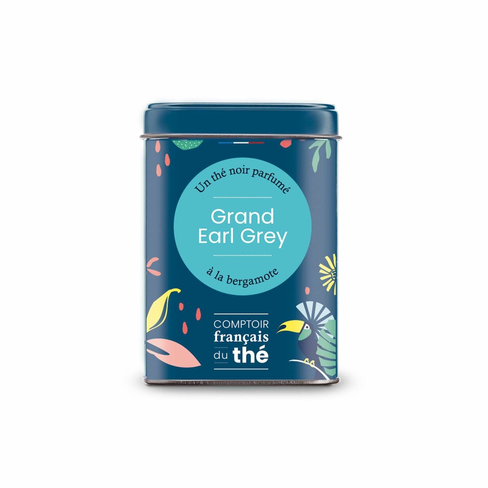 Thé noir grand earl grey - comptoir français du thé