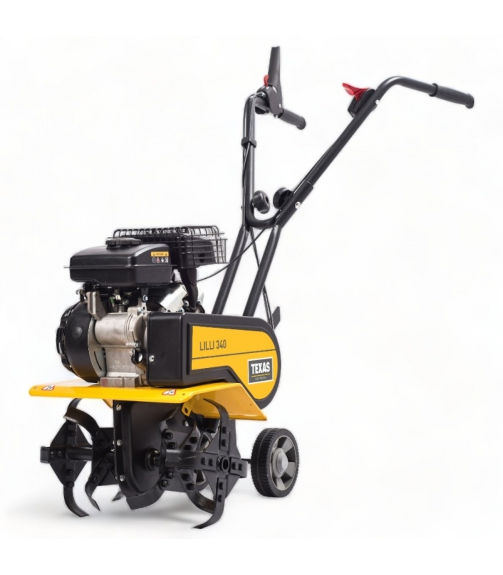 Motobineuse 4 temps compacte, 78,5cc, largeur de travail 40 cm - texas lilli 340tg