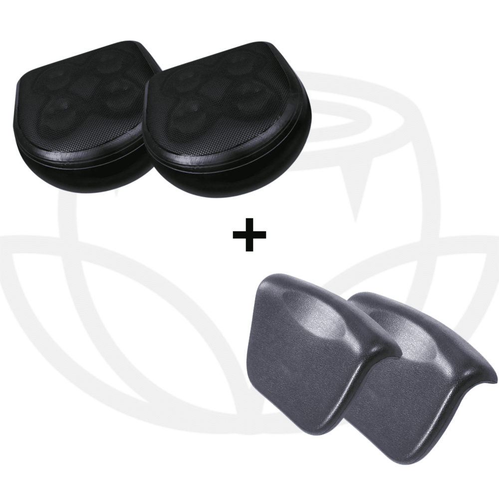 Pack confort coco spa lot de 2 sièges et 2 appuis-tête