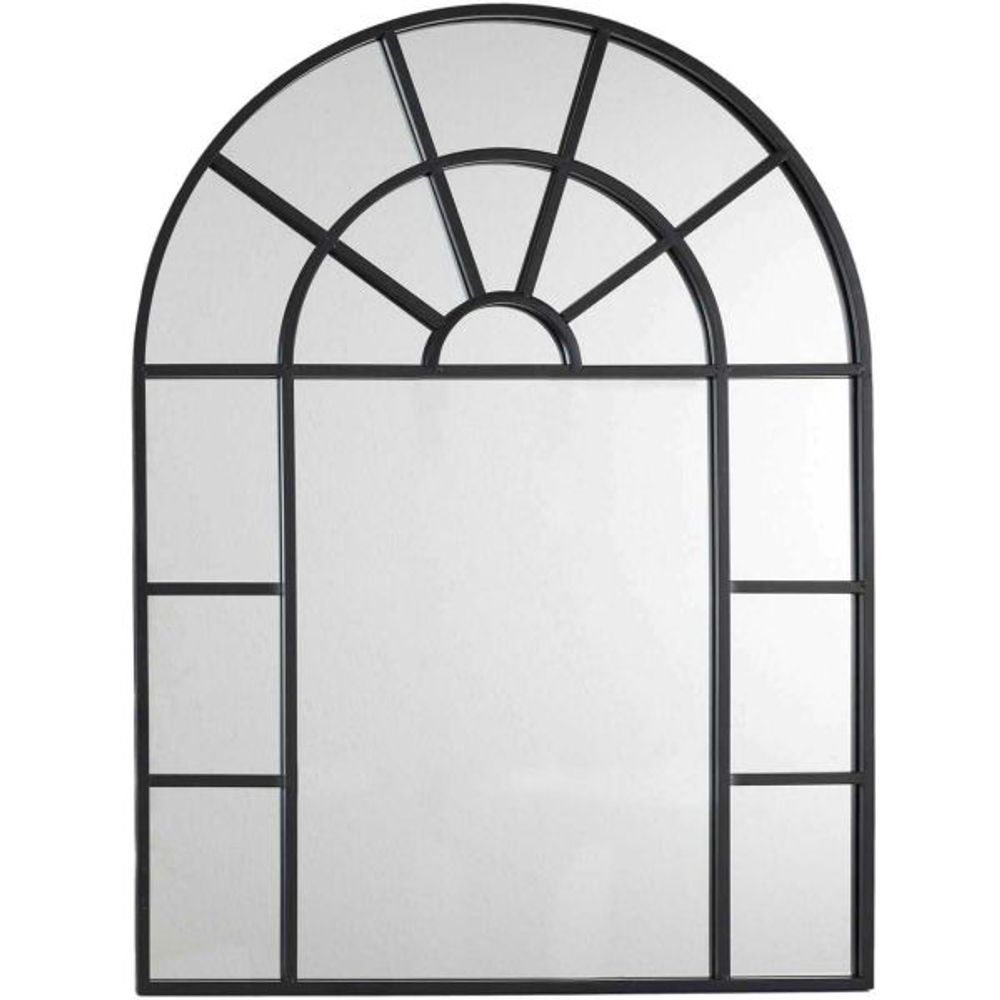Miroir fenêtre en métal 60 x 80 cm