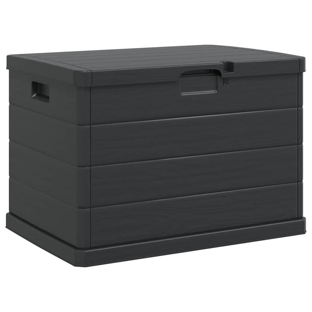 Boîte de rangement de jardin plastique 77,5 x 54,5 x 53 cm