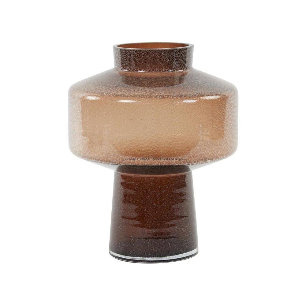 Vase verre marron - interior's